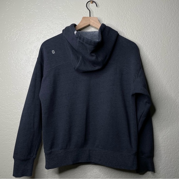 Figs Off Shift Hoodie Heathered Navy - Picture 7 of 11
